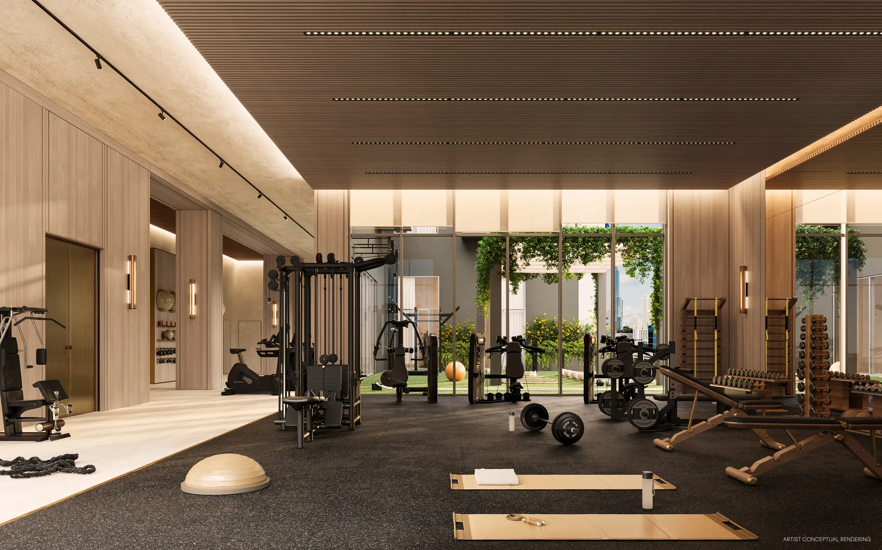 State-of-the-art gym at House of Wellness