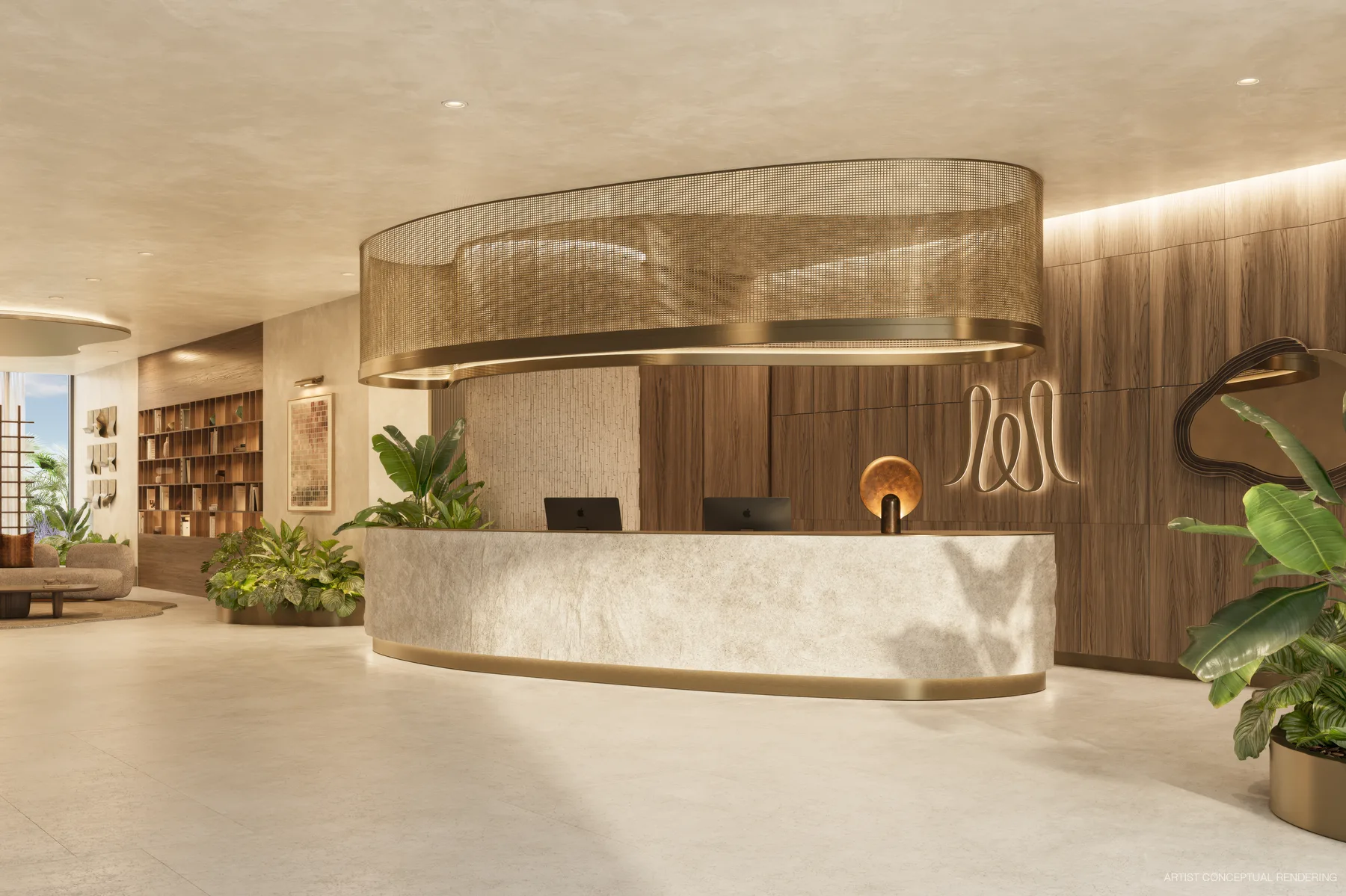 House of Wellness Brickell lobby